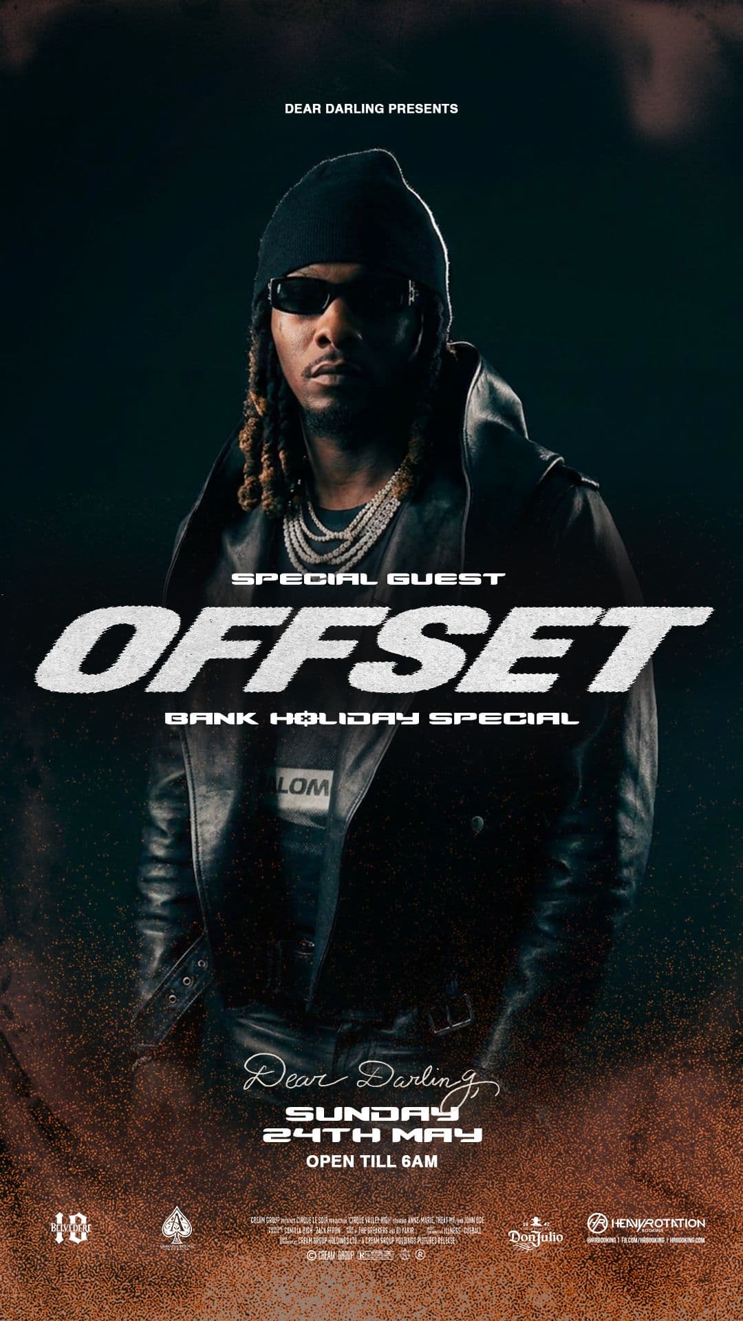 Offset performing live at Dear Darling — Bank Holiday Special, Sunday 24 May