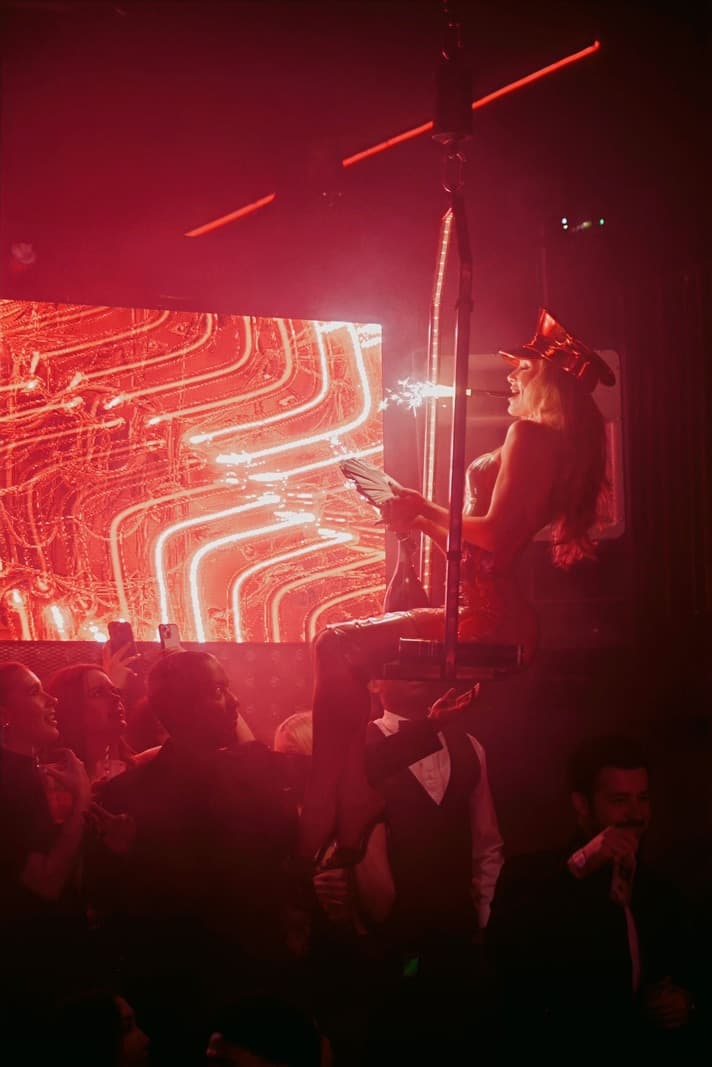 Saturday night London