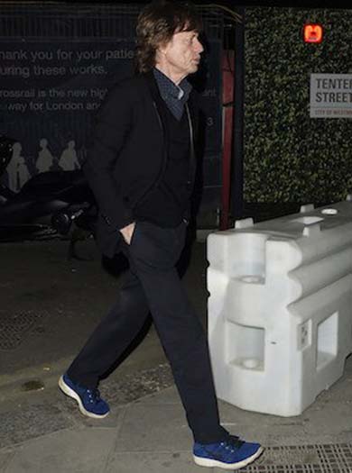 Mick Jagger is one fo the Tape Club London Celebrities
