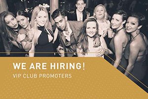 We are hiring VIP club promoters